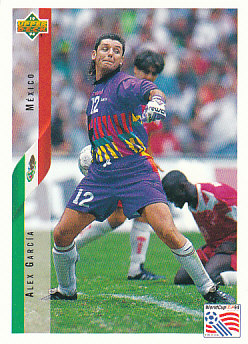 Alex Garcia Mexico Upper Deck World Cup 1994 Eng/Ita #27